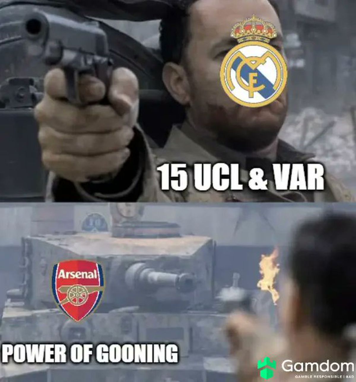 Cele mai tari meme-uri, după Arsenal - Real Madrid 3-0