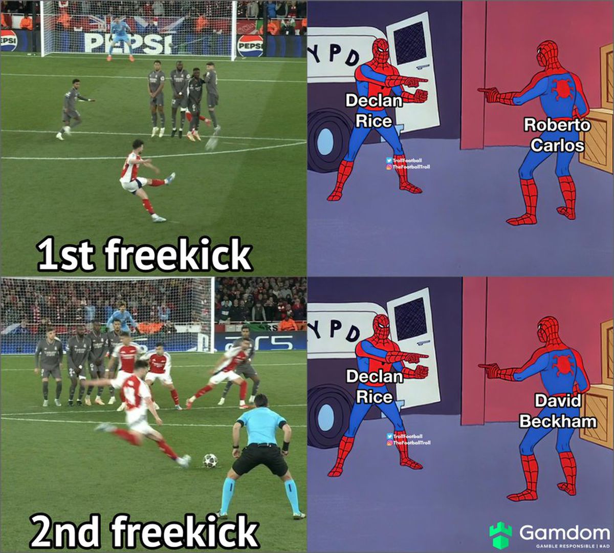 Cele mai tari meme-uri, după Arsenal - Real Madrid 3-0