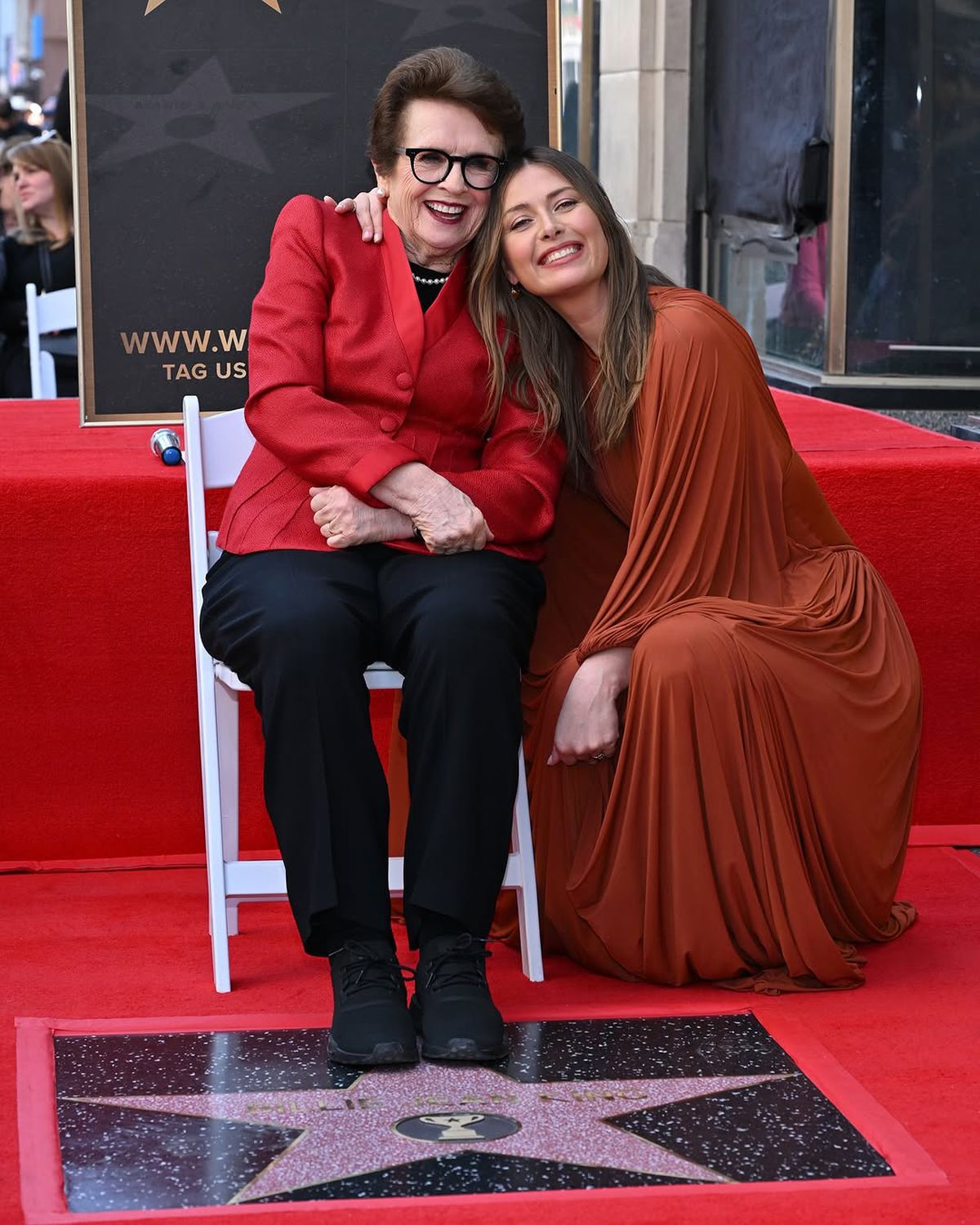 Billie Jean King a primit o stea pe Hollywood Walk of Fame: „Știu că sunt prima femeie, dar sper să nu fiu ultima”