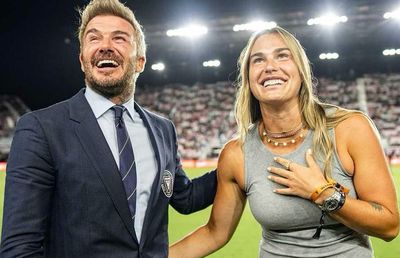 Aryna Sabalenka s-a dat în spectacol cu David Beckham și Antonella Roccuzzo » Imaginile surprinse la Fort Lauderdale