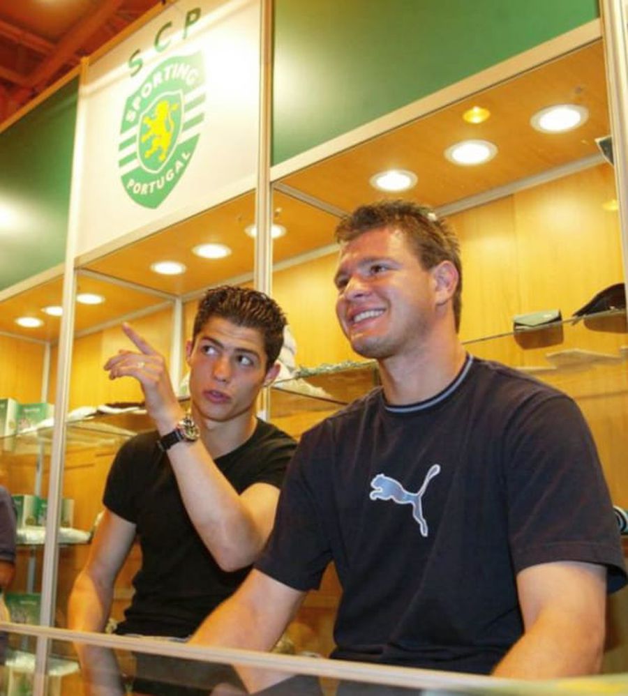 Marius Niculae și Cristiano Ronaldo, pe vremea când erau colegi la Sporting Lisabona Pe cine mizează Marius Niculae că va câștiga Champions League: „Joacă altceva în această competiție”. Cine l-a surprins