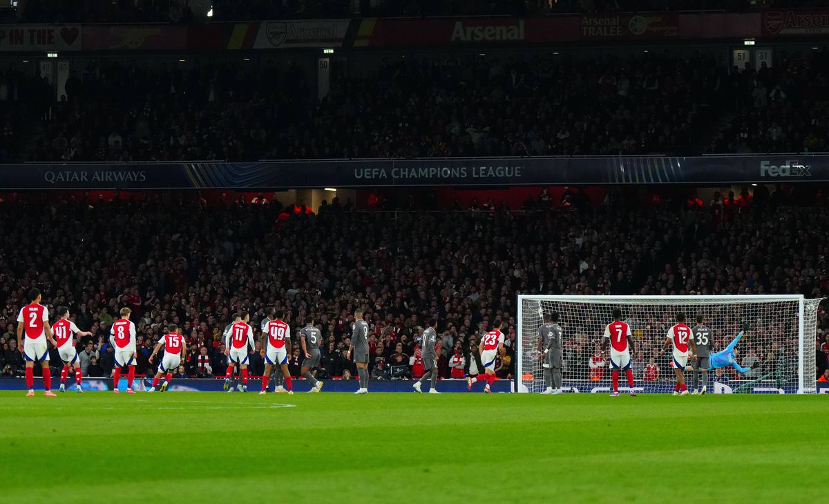 Declan Rice, „dublă” în Arsenal - Real Madrid