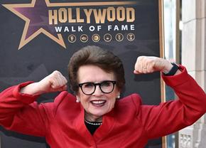 Billie Jean King a primit o stea pe Hollywood Walk of Fame: „Știu că sunt prima femeie, dar sper să nu fiu ultima”