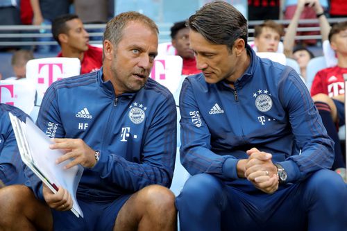 Hansi Flick și Niko Kovac, în 2019, pe banca lui Bayern / Foto: GettyImages