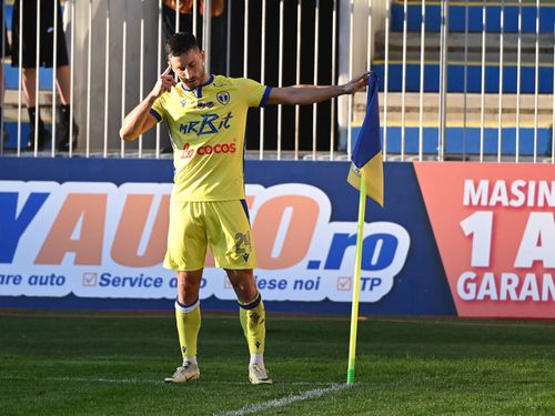 Ricardinho celebrează un gol la Petrolul / foto: Imago Images