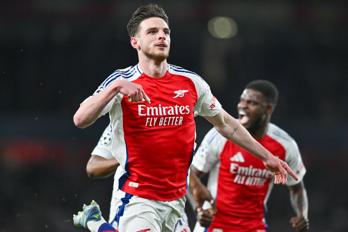 Direct în istorie, cu golurile din Arsenal - Real Madrid » Declan Rice bifează o bornă incredibilă în Liga Campionilor