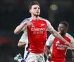 Direct în istorie, cu golurile din Arsenal - Real Madrid » Declan Rice bifează o bornă incredibilă în Liga Campionilor