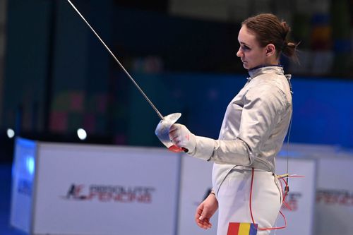 Amalia Covaliu, la CM de juniori si cadeți de la Wuxi 2025 Foto: FIE