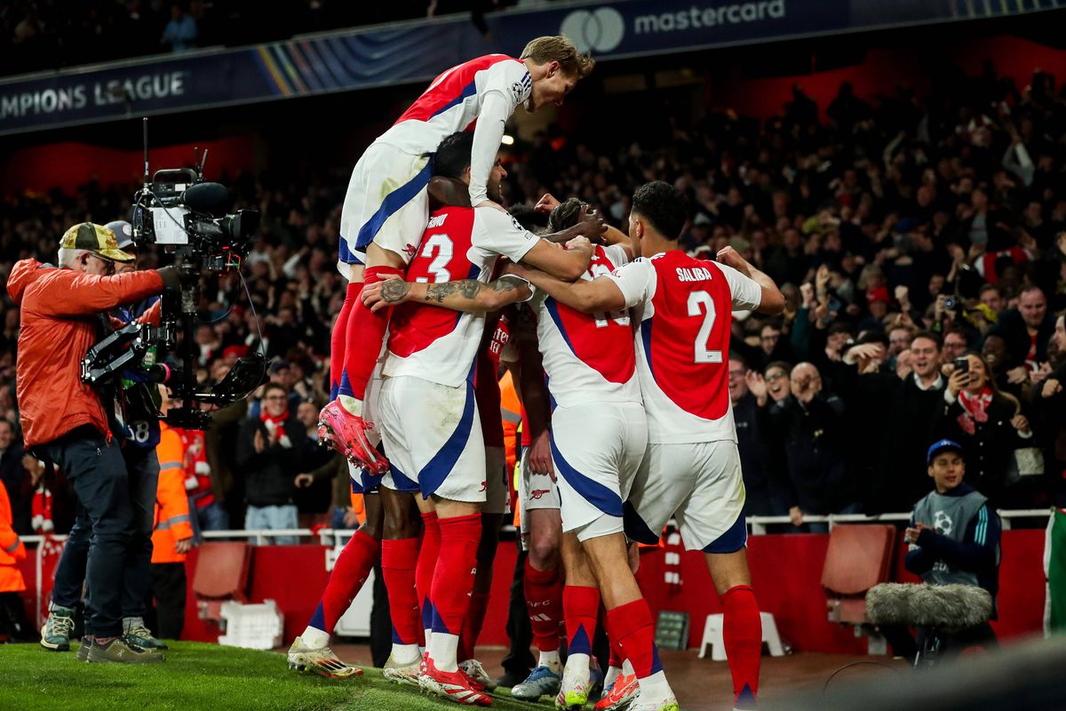 Direct în istorie, cu golurile din Arsenal - Real Madrid » Declan Rice bifează o bornă incredibilă în Liga Campionilor