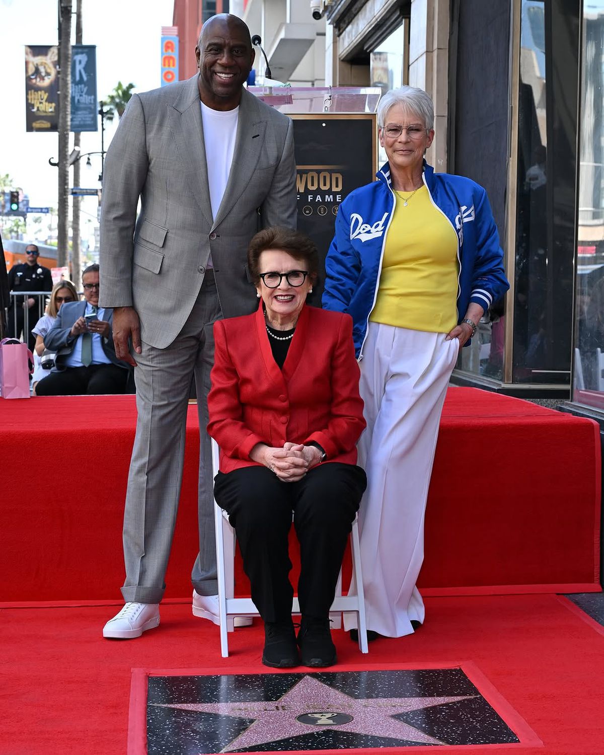 Billie Jean King a primit o stea pe Hollywood Walk of Fame
