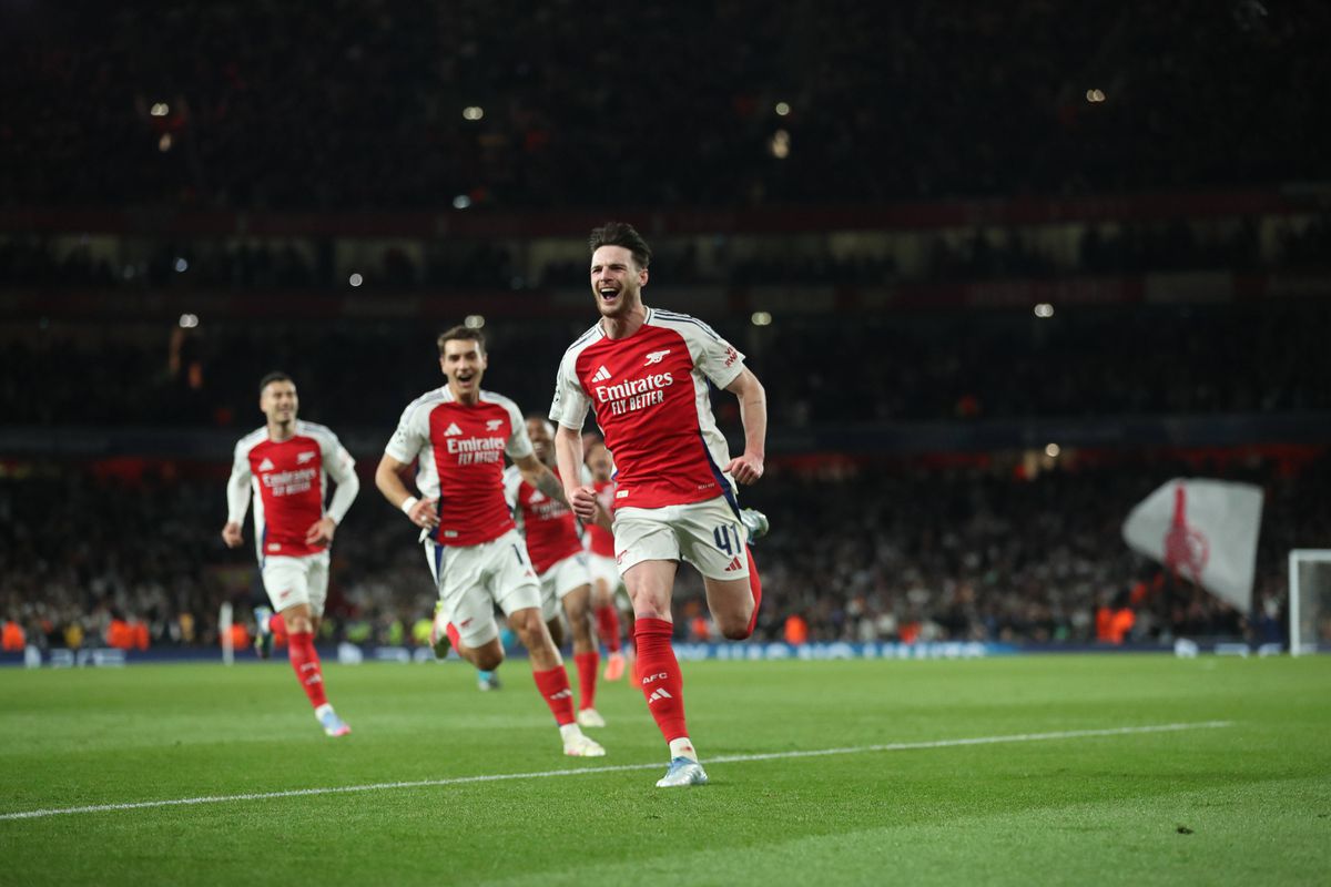 Direct în istorie, cu golurile din Arsenal - Real Madrid » Declan Rice bifează o bornă incredibilă în Liga Campionilor