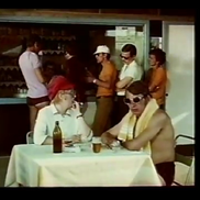 Sandu Boc în filmul „Nu filmăm să ne-amuzăm (1975)”. FOTO: Captură video