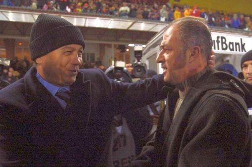 Mircea Lucescu și Fatih Terim