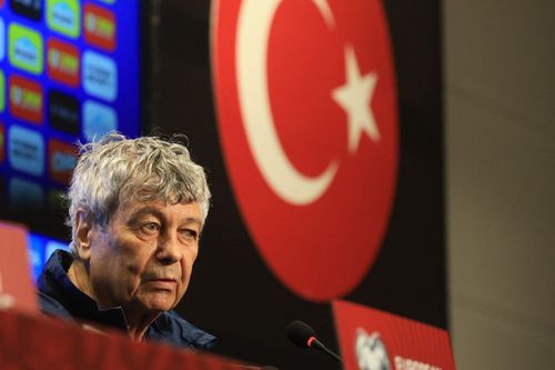 Mircea Lucescu a avut ultima apariție în calitate de antrenor la barajul Turcia - România pentru CM 2026, la sfârșitul lunii martie / Foto: Ionuț Iordache (GSP)