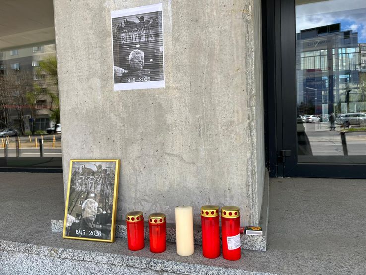 Mircea Lucescu, omagiat în Giulești