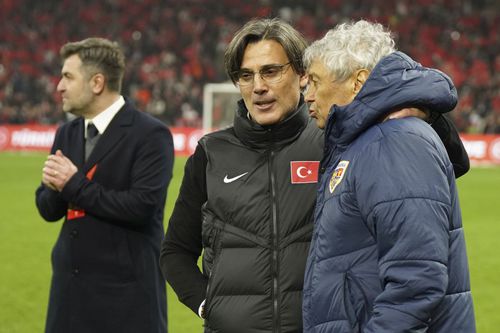 Vincenzo Montella și Mircea Lucescu / Foto: Imago Images