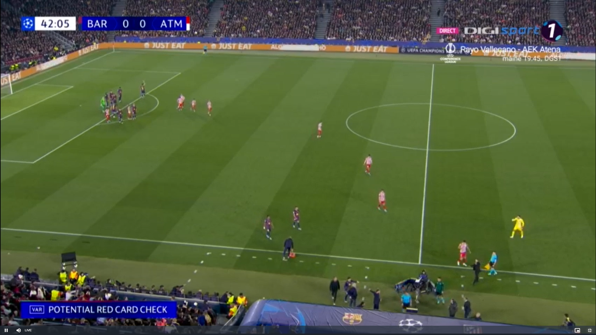 Istvan Kovacs, salvat de VAR în Barcelona - Atletico Madrid