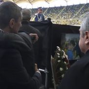 Gică Hagi, la căpătâiul lui Mircea Lucescu