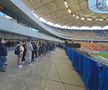 Imagini de la priveghiul lui Mircea Lucescu pe Arena Națională