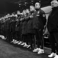 Mircea Lucescu, alături de staff-ul său de la echipa națională / Sursă foto: FRF