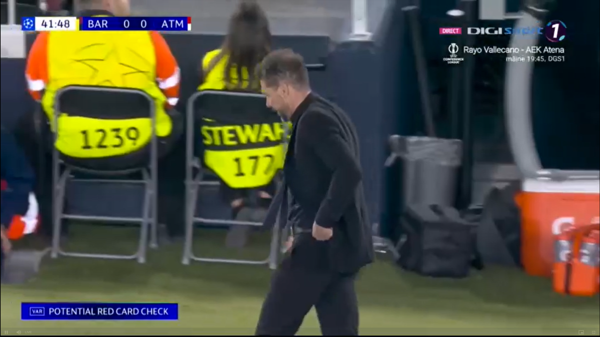 Istvan Kovacs, salvat de VAR în Barcelona - Atletico Madrid