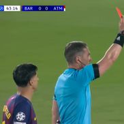 Istvan Kovacs, salvat de VAR în Barcelona - Atletico Madrid, FOTO: captură Digi Sport