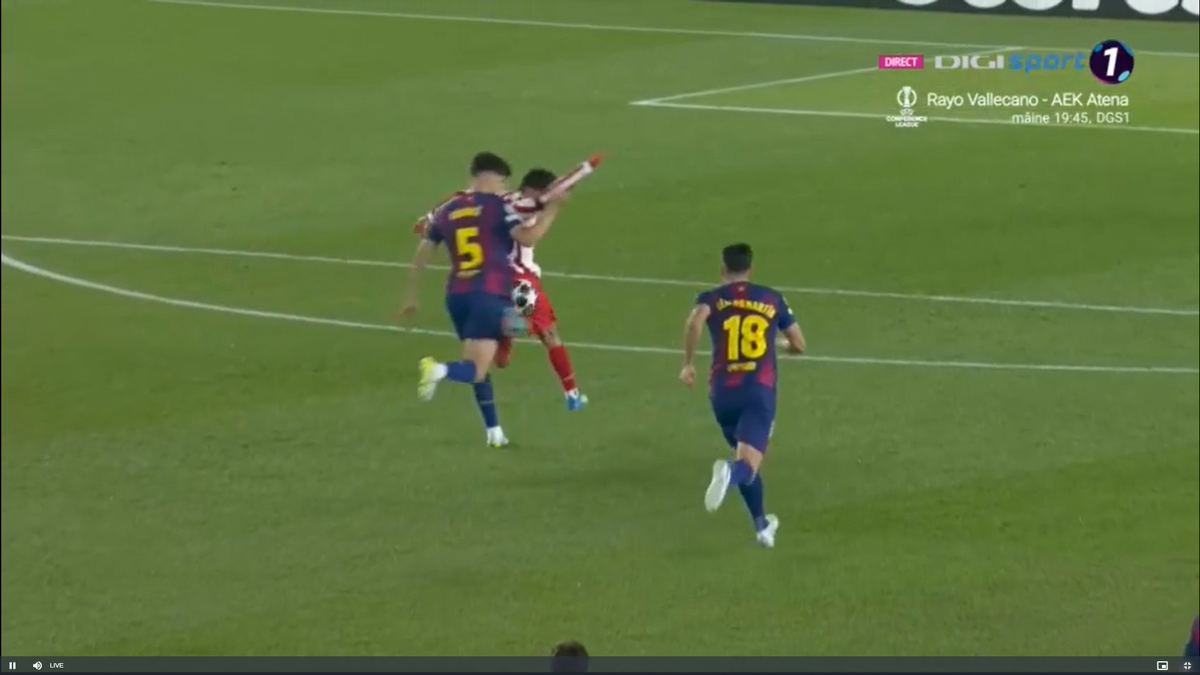 Istvan Kovacs, salvat de VAR în Barcelona - Atletico Madrid