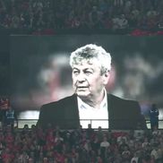 Minut de reculegere în memoria lui Mircea Lucescu la PSG - Liverpool FOTO: captură @Digi Sport