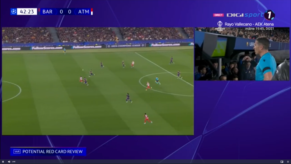 Expertul în arbitraj a dat verdictul, după ce Istvan Kovacs a fost protagonist în Barcelona - Atletico Madrid