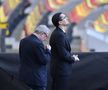 Răzvan Burleanu, Mihai Stoichiță la priveghiul lui Mircea Lucescu la Arena Națională // Foto: Cristi Preda