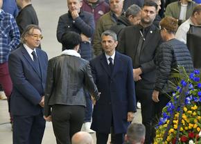 Sicriul lui Mircea Lucescu, depus azi și mâine la Arena Națională » Imagini și informații de la stadion + Când are loc înmormântarea