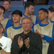 Minut de reculegere în memoria lui Mircea Lucescu la PSG - Liverpool FOTO: captură @Digi Sport