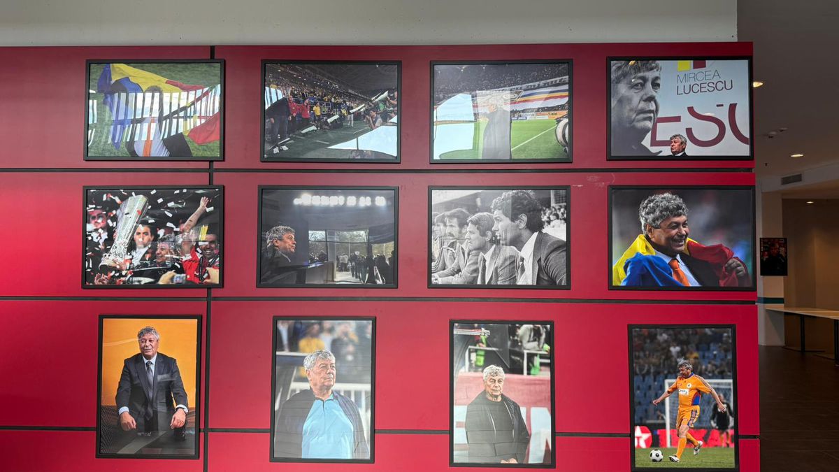 Sicriul cu trupul lui Mircea Lucescu, depus la Arena Națională