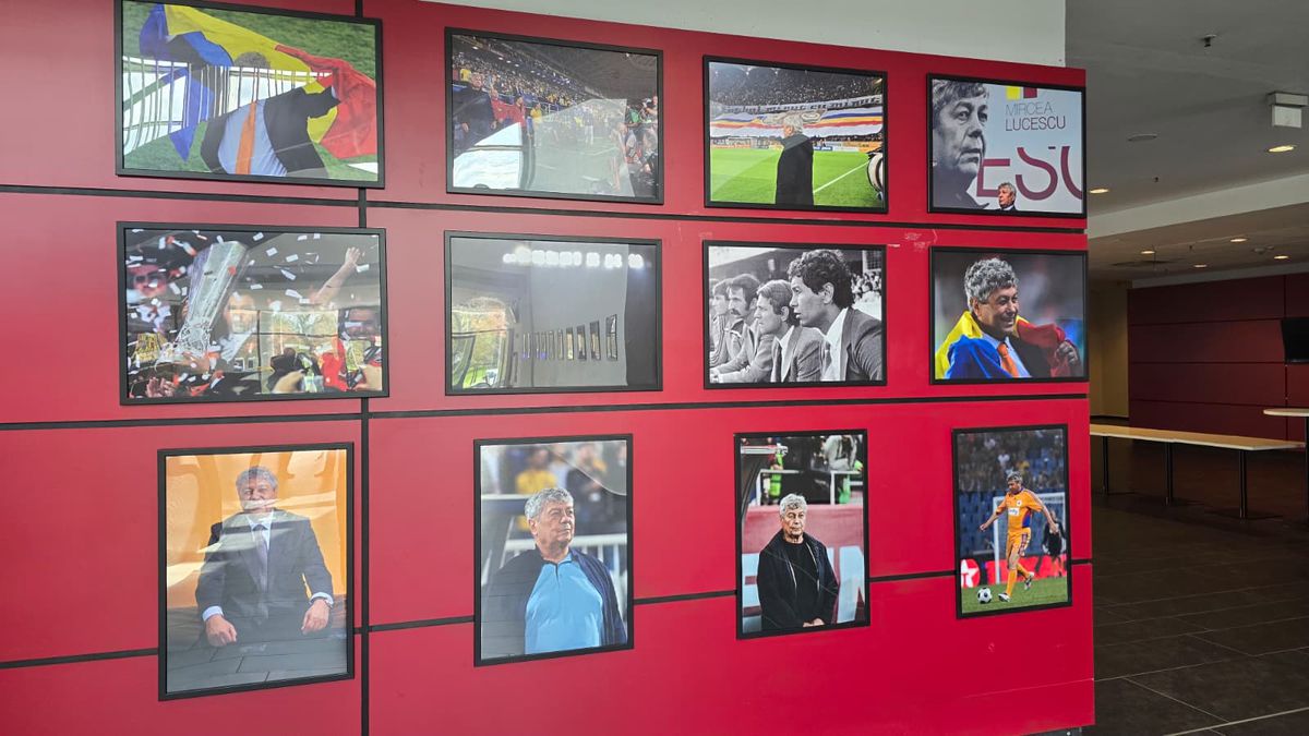 Sicriul lui Mircea Lucescu, depus la Arena Națională