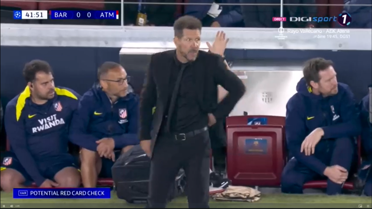 Istvan Kovacs, salvat de VAR în Barcelona - Atletico Madrid