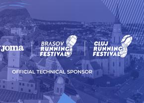 Joma devine sponsorul tehnic al Cluj Running Festival și Brașov Running Festival pentru următorii trei ani
