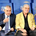 Fotografia publicată de Edward Iordănescu. De la stânga la dreapta: Anghel Iordănescu, Emeric Ienei, Mircea Lucescu