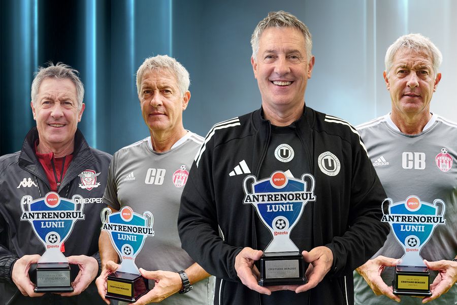 Cristiano Bergodi, „Antrenorul lunii martie” » Interviu EXCLUSIV pentru GSP: „Titlul ar fi cireașa pe tort după 22 de ani în România!”