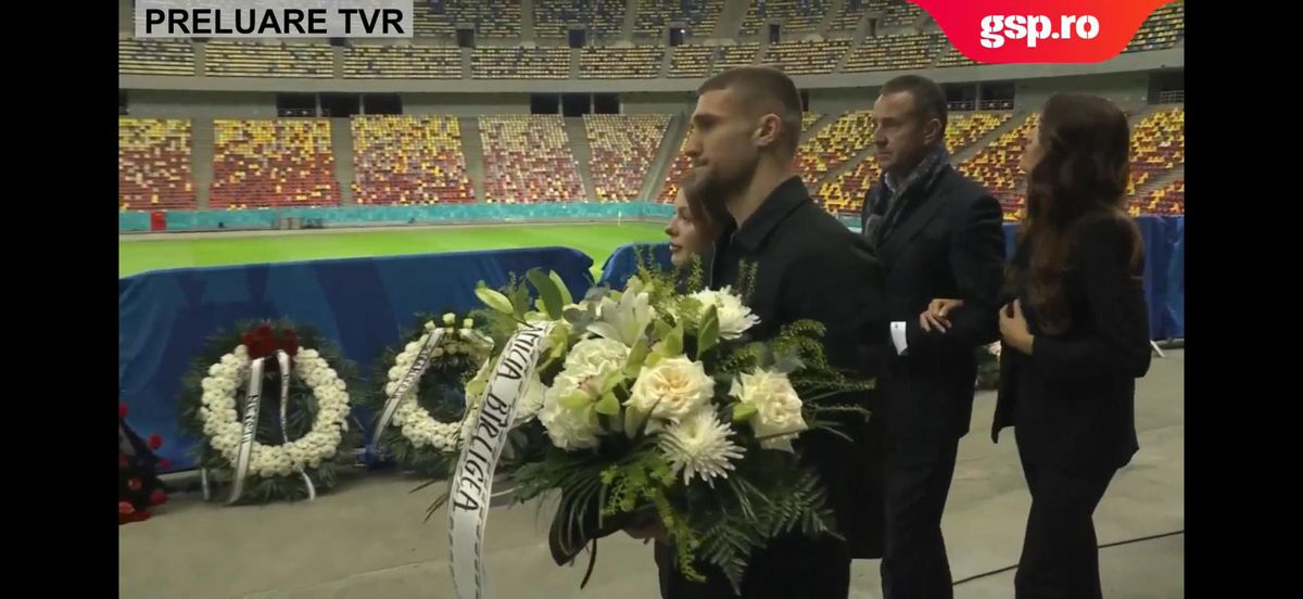 Ioan Andone, discurs la catafalcul lui Mircea Lucescu: „Avea așa o stare care-ți transmitea că omul ăsta nu poate muri”