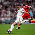 Kylian Mbappe a avut mai mereu prim-planul, în duelul cu bavarezul Dayot Upamecano / Foto: Imago