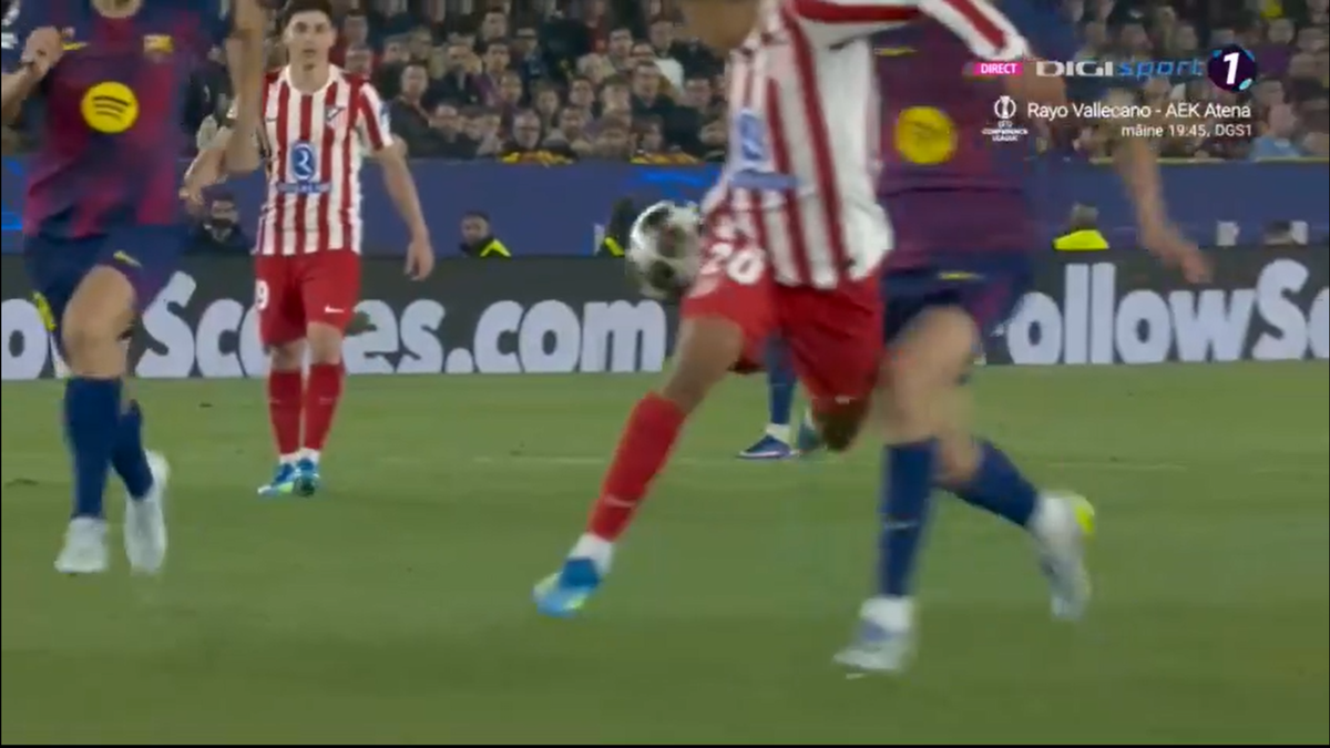 Istvan Kovacs, salvat de VAR în Barcelona - Atletico Madrid