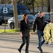 Simona Halep la priveghiul lui Mircea Lucescu pe Arena Națională