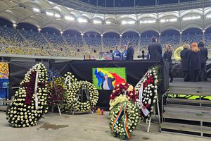 Sicriul lui Mircea Lucescu, depus azi și mâine la Arena Națională » Imagini și informații de la stadion + Când are loc înmormântarea