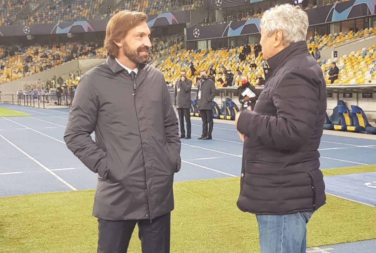 Marele Pirlo l-a elogiat pe Mircea Lucescu, antrenorul care l-a debutat în Serie A: „M-ai crescut ca pe un fiu”