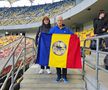 Imagini de la priveghiul lui Mircea Lucescu pe Arena Națională