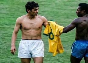 Când titanii s-au întâlnit! Lucescu, poveste de fotbal cu Pele: „Tricoul lui este la mine, nespălat încă, are iarbă pe el”