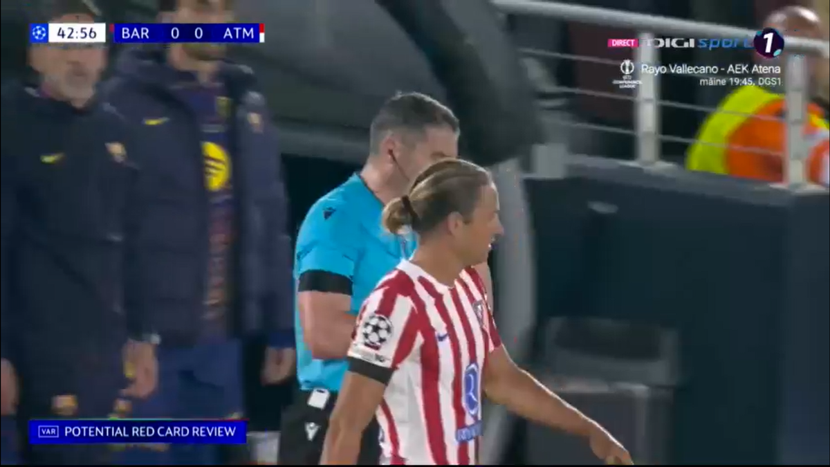 Istvan Kovacs, salvat de VAR în Barcelona - Atletico Madrid