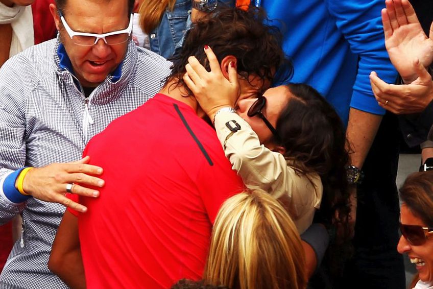 Rafael Nadal și Maria Francisca Perello, femeia cu care s-a căsătorit în 2019. foto: Guliver/Getty Images