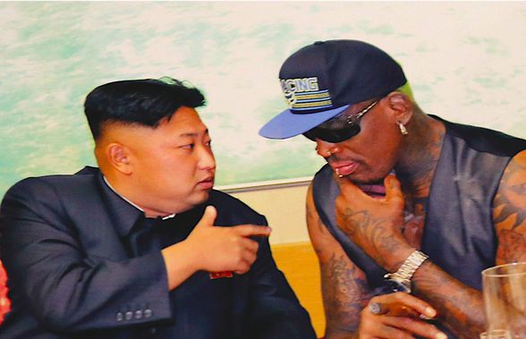Dennis Rodman, întâlnire senzațională cu Kim Jong-Un, la Phenian: „Eram morți de beți. A început să cânte, apoi a adus niște fete”