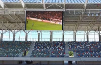 Stadionul Ghencea prinde contur! A fost montată și testată tabela de marcaj » Imagini senzaționale cu triumful Stelei de la Sevilla